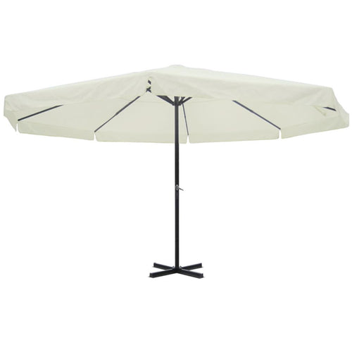 16' Parasol White Aluminum