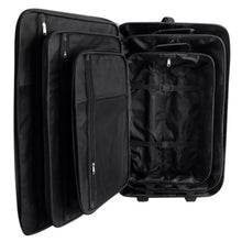 Load image into Gallery viewer, 5 Piece Travel Luggage Set Black
