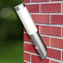 Load image into Gallery viewer, 2 Seinävalaisinta Ruostumattomasta Teräksestä Liiketunnistimella