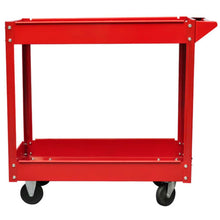 Load image into Gallery viewer, 2 x Workshop Tool Trolley 220 lb 2 Shelves