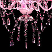 Load image into Gallery viewer, PINKKI kattokruunu 5 polttimoa