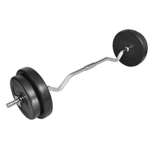 Load image into Gallery viewer, 66.1 lb Curl Bar with Weights