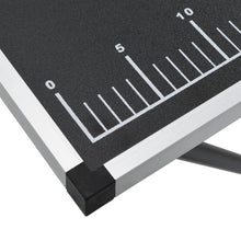 Load image into Gallery viewer, vidaXL Folding Pasting Table MDF and Aluminium 118.1"x23.6"x30.7"