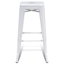 Load image into Gallery viewer, vidaXL Bar Stools 2 pcs White Steel