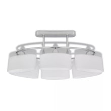 Load image into Gallery viewer, vidaXL Ceiling Lamp with Ellipsoid Glass Shades for 6 E14 Bulbs