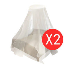 Load image into Gallery viewer, 2 pcs Mosquito Net Bed Net Set Round 1&#39; 10&quot; x 10&#39; 8&quot; x 7&#39; 6&quot;