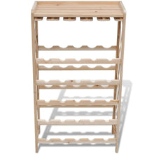 Load image into Gallery viewer, vidaXL Wine Rack for 25 Bottles Solid Fir Wood