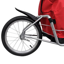 Load image into Gallery viewer, Bicycle Cargo Trailer One-wheel with Storage Bag