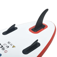 Load image into Gallery viewer, Stand Up Paddle Board Set SUP Surfboard Inflatable Red and White
