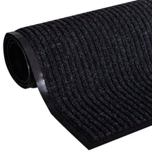 Load image into Gallery viewer, Black PVC Door Mat 35" x 47"