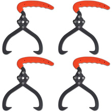 Load image into Gallery viewer, 4 pcs Log Tongs with PVC Handle