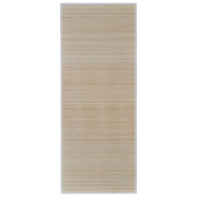 Load image into Gallery viewer, Rectangular Natural Bamboo Rug 59.1" x 78.7"