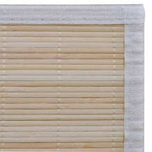 Load image into Gallery viewer, Rectangular Natural Bamboo Rug 59.1" x 78.7"