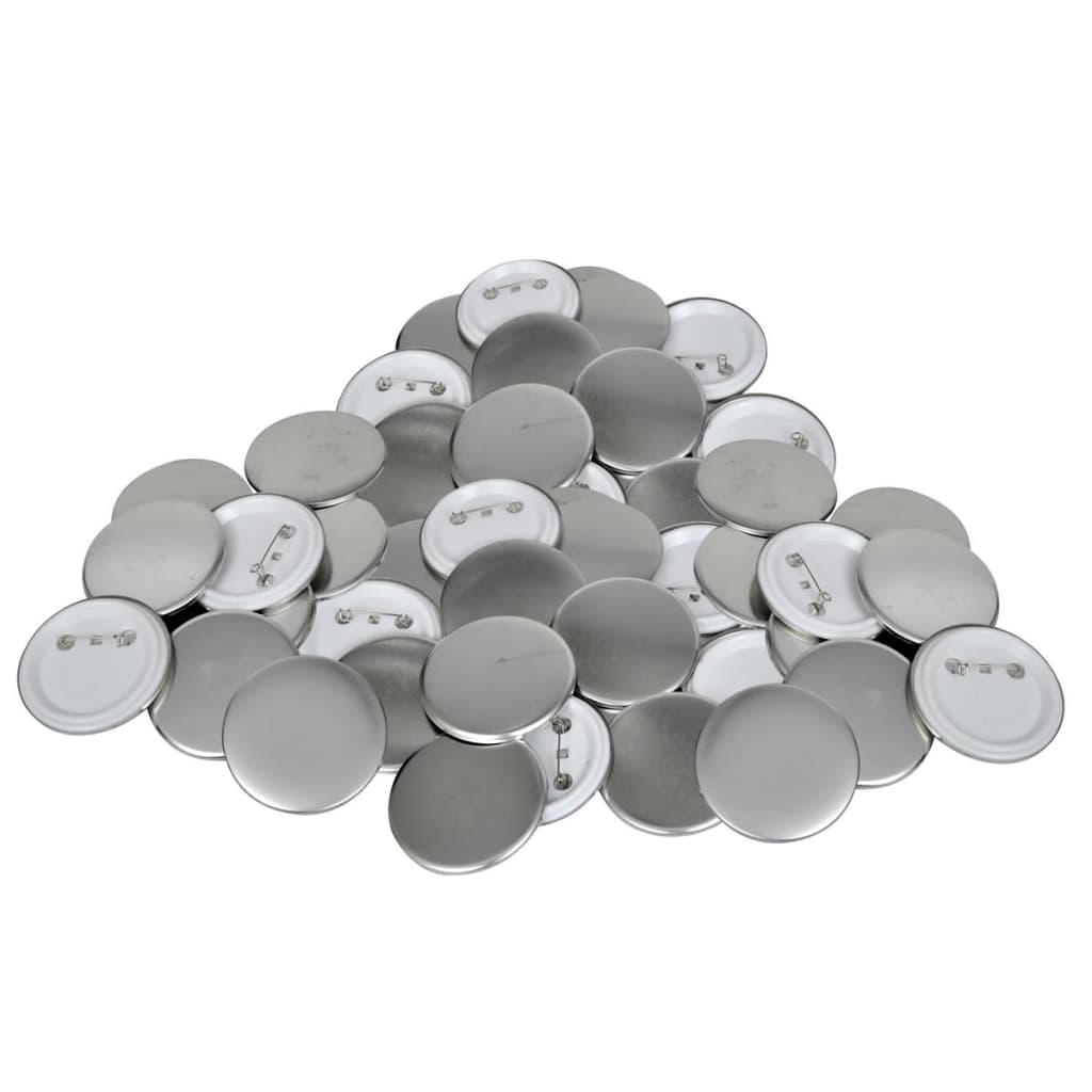 500 pcs PinBack Button Parts 1.7