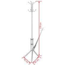 Load image into Gallery viewer, Metal White Coat Rack