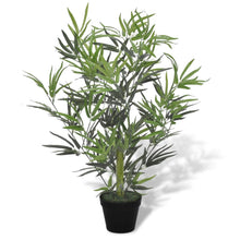 Load image into Gallery viewer, Artificial Bamboo Tree with Pot 31"