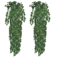 Load image into Gallery viewer, 2 pcs Green Artificial Ivy Bush 35&quot;