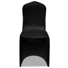 Load image into Gallery viewer, 50 pcs Black Stretch Chair Cover