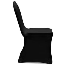 Load image into Gallery viewer, 50 pcs Black Stretch Chair Cover