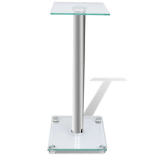 Load image into Gallery viewer, 2 pcs Glass Speaker Stand