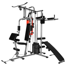 Load image into Gallery viewer, vidaXL Multi-functional Home Gym with 1 Boxing Bag 143.3 lb