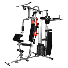 Load image into Gallery viewer, vidaXL Multi-functional Home Gym with 1 Boxing Bag 143.3 lb