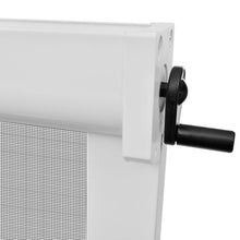 Load image into Gallery viewer, White Roll Down Insect Screen for Windows 47.2"x66.9"