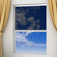Load image into Gallery viewer, White Roll Down Insect Screen for Windows 47.2"x66.9"