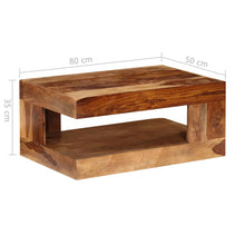 Load image into Gallery viewer, vidaXL Coffee Table Solid Sheesham Wood