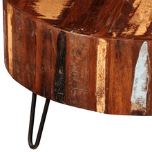 Load image into Gallery viewer, vidaXL Coffee Table Solid Reclaimed Wood Round
