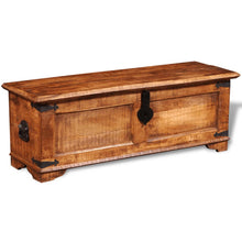 Load image into Gallery viewer, vidaXL Storage Chest Rough Mango Wood