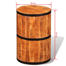 Load image into Gallery viewer, vidaXL Bar Stool Rough Mango Wood