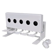 Load image into Gallery viewer, 5-hole Biathlon Knockdown Target with Reset Cord