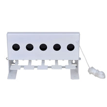 Load image into Gallery viewer, 5-hole Biathlon Knockdown Target with Reset Cord
