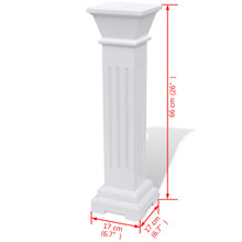 Load image into Gallery viewer, Classic Square Pillar Plant Stand MDF