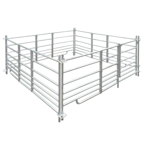 4-Panel Sheep Pen Galvanized Steel 72