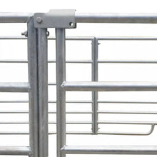Load image into Gallery viewer, 4-Panel Sheep Pen Galvanized Steel 72&quot;x72&quot;x36.2&quot;