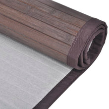 Load image into Gallery viewer, Bambu Kylpymatto 2 kpl 40 x 50 cm Tummanruskea