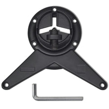 Load image into Gallery viewer, 4 Korkeussäädettävää pöydänjalkaa Musta 1100 mm