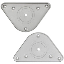 Load image into Gallery viewer, 4 Korkeussäädettävää Pöydän Jalkaa Harjattu Nikkeli 870 mm