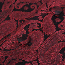 Load image into Gallery viewer, Miesten Paisley Hääliivisarja Koko 52 Viininpunainen