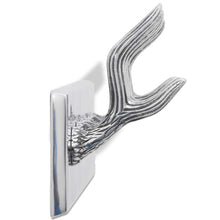 Load image into Gallery viewer, Aluminum Wardrobe Hook Coat Rack Hat/Tie Hanger Silver