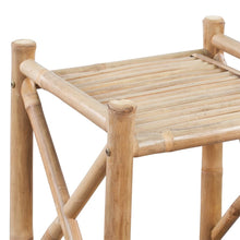 Load image into Gallery viewer, vidaXL 3-Tier Bamboo Shelf  Square