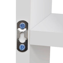 Load image into Gallery viewer, Floating Wall Display Shelf 8 Compartments White