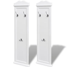 Load image into Gallery viewer, vidaXL Coat Racks 2 pcs White