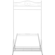 Load image into Gallery viewer, vidaXL Clothing Rack White Steel