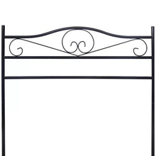 Load image into Gallery viewer, vidaXL Clothing Rack Black Steel