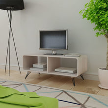 Load image into Gallery viewer, vidaXL TV Cabinet 35.4"x15.4"x15.2" Wood Gray