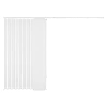 Load image into Gallery viewer, vidaXL Pystykaihtimet Valkoinen Kangas 120x250 cm