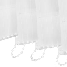 Load image into Gallery viewer, vidaXL Pystykaihtimet Valkoinen Kangas 150x250 cm